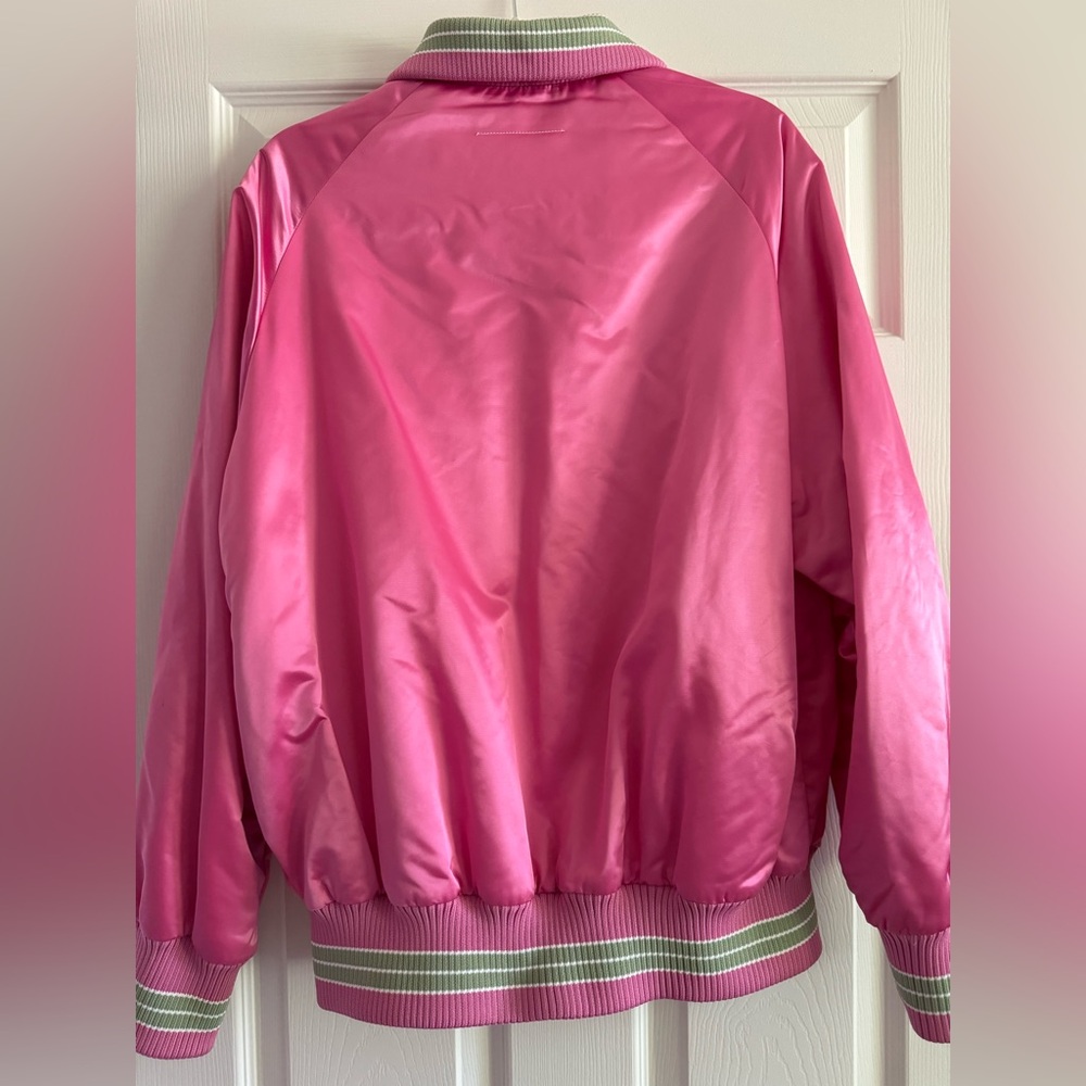 Mm6 Maison Margiela Mm6 Maison Margiela Logo Patchwork Bomber Jacket View 4